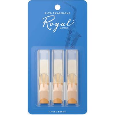 D&apos;Addario Woodwinds RJB0325 Royal Reeds 2.5 rieten voor altsaxofoon (3 stuks)