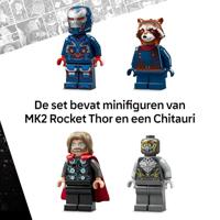 LEGO super heroes marvel 76322 avengers endgame thor vs. chitauri - thumbnail