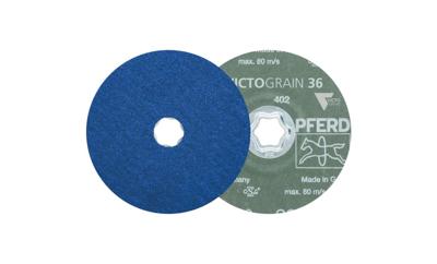 PFERD TOOLS 64112536 Combiclick fiberschijf Ø 125 mm Victograin Cool 36 voor staal en roestvrij staal Diameter 125 mm PFERD TOOLS 64112536 Combiclick fiberschijf Ø 125 mm Victograin Cool 36 voor staal en roestvrij staal Diameter 125 mm