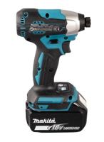 Makita DTD157RTJ | Accu Slagschroevendraaier | 18V | 2 x 5.0 Ah accu + snellader - thumbnail