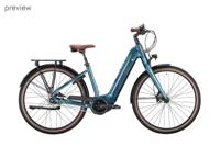 EXCELSIOR elektrische stadsfiets "pearl luxury" (#1) ebike excels.pearl luxury 28/46 wave 5sp grey blue - thumbnail