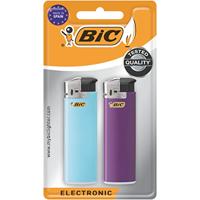 BIC Maxi elektronische aansteker, geassorteerde kleuren, blister van 2 stuks - thumbnail
