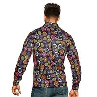 Blouse Flower Power Hippie Heren - thumbnail