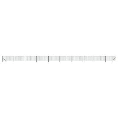 VidaXL Draadgaashek 0,8x25 m gegalvaniseerd staal groen