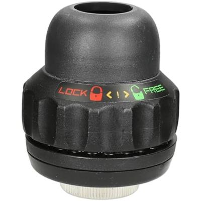 Post moderne balhoofd lock-out stuurslot quill 25.4/26.4/30.2mm zwart