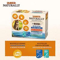 Iams Naturally Adult Sea Collection natvoer kat (12x85gr) 24 x 85 g - thumbnail
