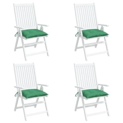 VidaXL Palletkussens 4 st 50x50x7 cm oxford stof groen