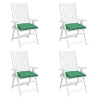 VidaXL Palletkussens 4 st 50x50x7 cm oxford stof groen - thumbnail