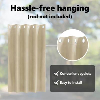 VidaXL Verduisterende gordijnen 2 pcs crème 140 x 140 cm fluweel VidaXL Verduisterende gordijnen 2 pcs crème 140 x 140 cm fluweel