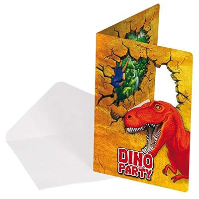 Folat BV Dino uitnodigingen, 6st.