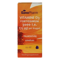 Vitamine D3 fortissimum Emulsan 10 Milliliter - thumbnail