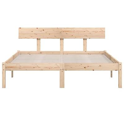 Bedframe massief grenenhout 150x200 cm UK King