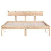 Bedframe massief hout 120x190 cm - thumbnail