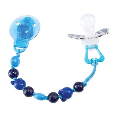 Difrax Kralen Speenkoord Blauw/clay