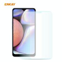 Voor Samsung Galaxy A10s 10 PCS ENKAY Hat-Prince 0.26mm 9H 2.5D Curved Edge Tempered Glass Film - thumbnail
