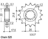 ESJOT Sprocket 525 15z standard - thumbnail