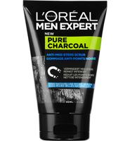 Loreal Men expert pure charcoal scrub (100 ml) - thumbnail