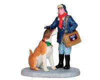 Lemax friendly fido kerstdorp figuur type 2 2014 - thumbnail