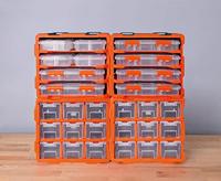 Alutec Assortimentskoffer-set (l x b x h) 38 x 17 x 32 mm Variabele onderverdeling Inhoud 9 onderdelen - thumbnail