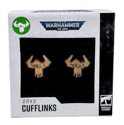 Warhammer 40,000 Cufflinks Orks