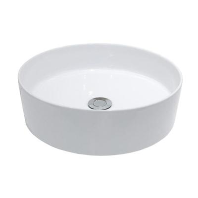 Waskom Wiesbaden Link Opzet Model Keramiek Rond 40cm Mat Wit