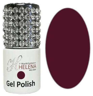 Helena Melmer Gellak 63 - Effen Auberginepaars, Diep en Krachtig