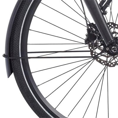 Cortina spatbordstang voor 28 common jet black matt