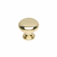 Intersteel Meubelknop paddenstoel ø25mm - messing gelakt - thumbnail