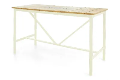 Apple Bee | Bartafel Milou 150 x 78 cm | Oyster-Teak