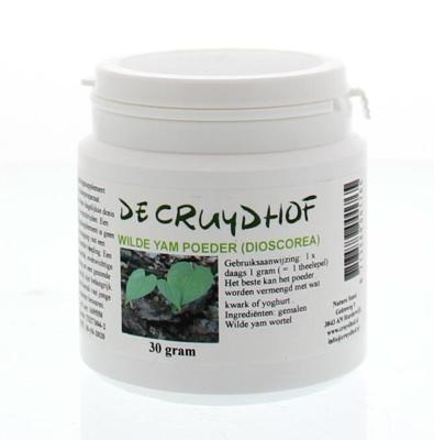 Cruydhof Wilde yam poeder 30 Gram
