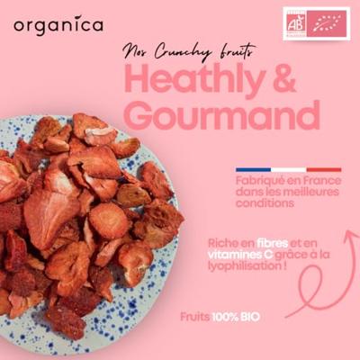 Krokant Fruit - Ananas - 16 gram