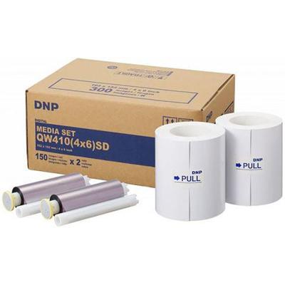 DNP papier 300 prints standaard sd 10x15 voor dp-qw410