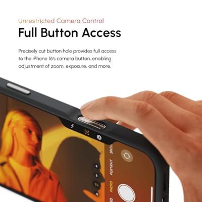 Shiftcam Camera hoesje S.Mount iPhone 16 Pro Max - Dark