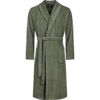 Cawö Cawo Heren Home Badjas met Sjaalkraag Uni 50 6508 field - thumbnail