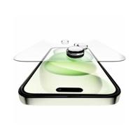ITSKINS Supreme Glass Screen Protector with Alignment Tool Apple iPhone 15 Clear - thumbnail