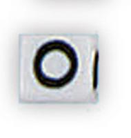 Darice • team sports letterkralen 6mm 30pcs o - thumbnail