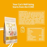 Wellness CORE Sterilised Original, kalkoen & kip, 4 kg, droog kattenvoer voor gesteriliseerde katten, geen toegevoegde suikers, graanvrij, met hoog vleesgehalte, voorkomt haarballen - thumbnail