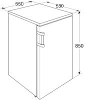 ETNA VV655WIT diepvriezer Vrijstaand Staand 84 l A++ Wit - thumbnail