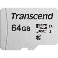 Transcend Premium 300S microSDXC-kaart 64 GB Class 10, UHS-I, UHS-Class 1 - thumbnail