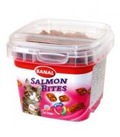 SANAL CAT SALMON BITES CUP 75 GR - thumbnail