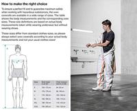 uvex 4B 9837510 Wegwerp overall Maat: M Wit, Oranje - thumbnail