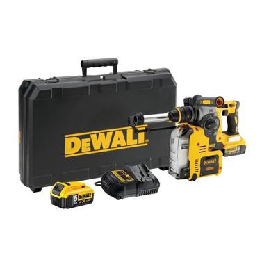 DeWALT DCH275P2 Accu combihamer SDS-Plus 2,1J + snelwisselboorkop + stofafzuiging 18V XR 5.0Ah in koffer DeWALT DCH275P2 Accu combihamer SDS-Plus 2,1J + snelwisselboorkop + stofafzuiging 18V XR 5.0Ah in koffer