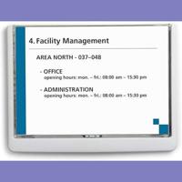 Deurbordje durable click sign a5 liggend - thumbnail