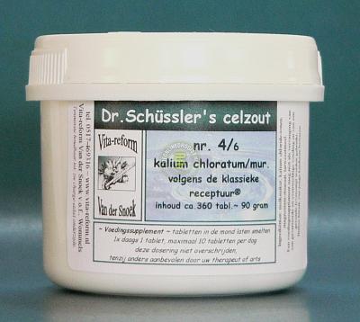 Vitazouten Nr. 4 Kalium Chloratum Muriaticum 360st