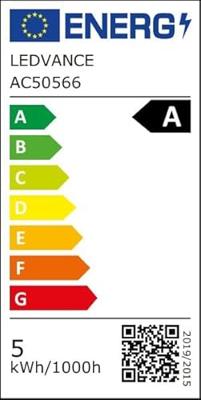 OSRAM HOMELIGHTING 4099854259814 LED-lamp Energielabel A (A - G) E27 Peer 5 W = 75 W Neutraalwit (Ø x h) 60 mm x 60 mm 2 stuk(s)