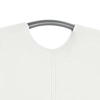 Eetkamerstoelen 4 st kunstleer wit - thumbnail