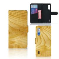 Xiaomi Mi 9 Lite | Book Style Case | Licht Hout - thumbnail
