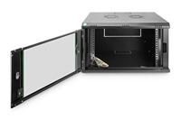 Digitus DN-19 07-U-EC-SW rack 7U Wandrek Zwart - thumbnail
