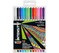 BIC intensity fineliners pastel, 12st. - thumbnail