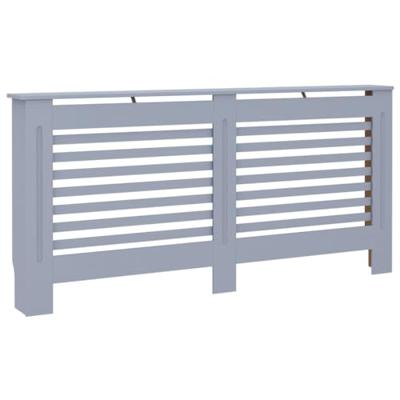 VidaXL Radiatorombouw 172x19x81,5 cm mdf antraciet VidaXL Radiatorombouw 172x19x81,5 cm mdf antraciet